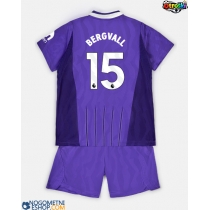 Otroški Nogometni dresi Tottenham Hotspur Lucas Bergvall #15 Tretji 2026-27 Kratek Rokav (+ Kratke hlače)